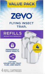TRAP FLYING INSECT FOR INDOORS 2PLUG+2CARTRIDGES
