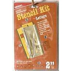STENCIL SET BRS LETTER 2' CH-10325