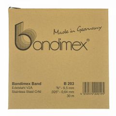 3/8" BANDIMEX STAINLESS STEEL BAND 30M