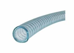 1-1 1/4" CLEAR SPRING WIRE PVC HOSE