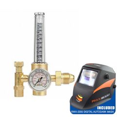 REGULATOR INERT FMETR 580 + RWX-2000 AUTODARK MASK 3.54X1.57" 9-13