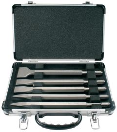 CHISEL SET SDS+ 5PCS CASE. SIZE 250MM