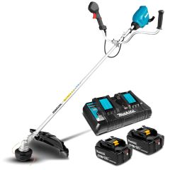 BRUSHCUTTER 17"BL 36V 2X6.0AH UHANDLE EQUIVALENT TO 30CC 1.3HP ENGINE