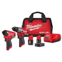 DRILL 1/2"HAMMER+IMPACT DRIVER M12 FUEL 4A+2A 3404:400#3453:1500#