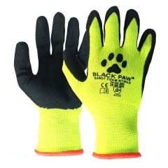 GLOVE HIGH-VISIBILITY BLUE SANDY NITRILE FOAM OCELOT BPNRN13ST LARGE