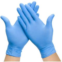 GLOVE NITRILE 4ML BLUE LG DISP POWDER FREE
