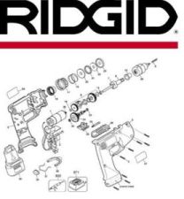 RIDGID - PARTS - POWERTOOLS