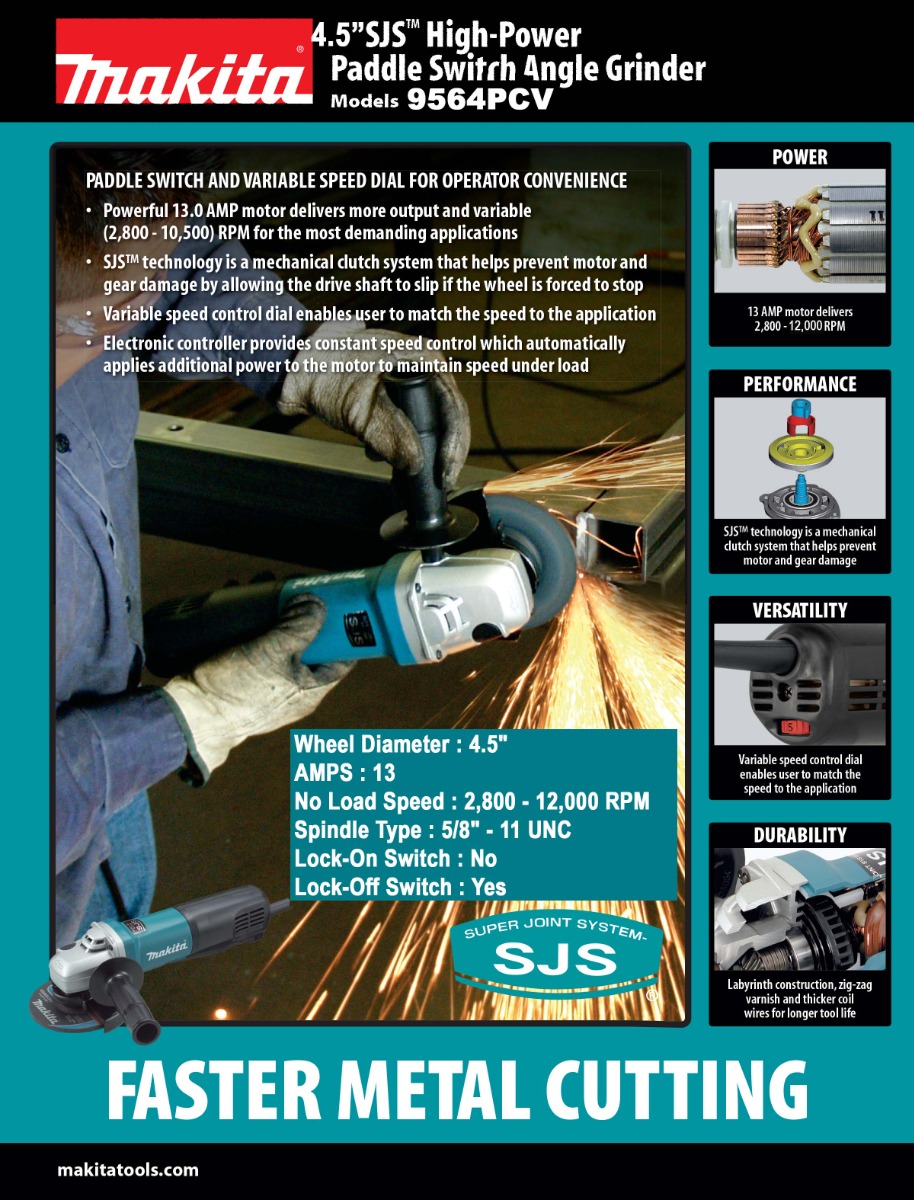 MAK-9564PCV SPEC SHEET